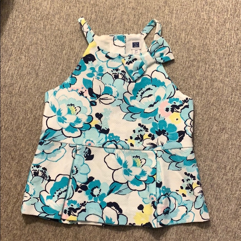 Janie and Jack peplum top